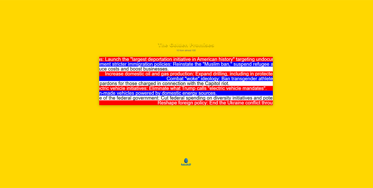 n01 - The Golden Promises - Original Falscher, Net art, website incl. domain. Art reflects reality. Art of a new era. May all good things happen to us.