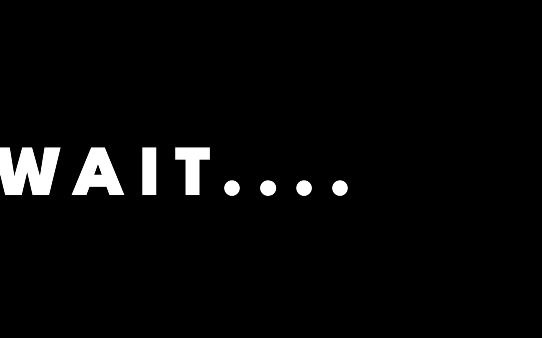 The Art of Waiting — W. T. Falscher’s Waiting Page
