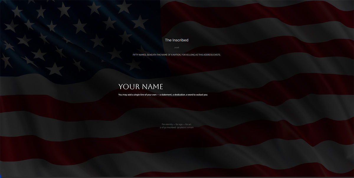 FIFTY - usa.country by W. T. Falscher
